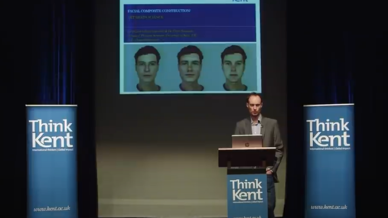 Three heatmaps of human heads with mohawks of activity